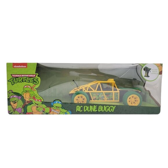 Teenage Mutant Ninja Turtles RC Dune Buggy Toy Car W/ Remote Control - Picture 1 of 3